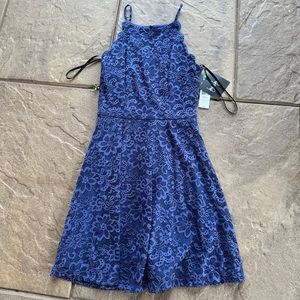 Blue Lace Dress